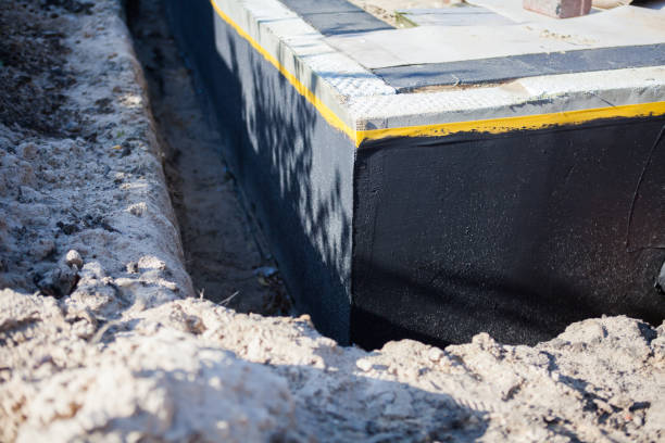 Residential Emergency Waterproofing installation at a Streamwood, IL home by SJ Waterproofing Pros